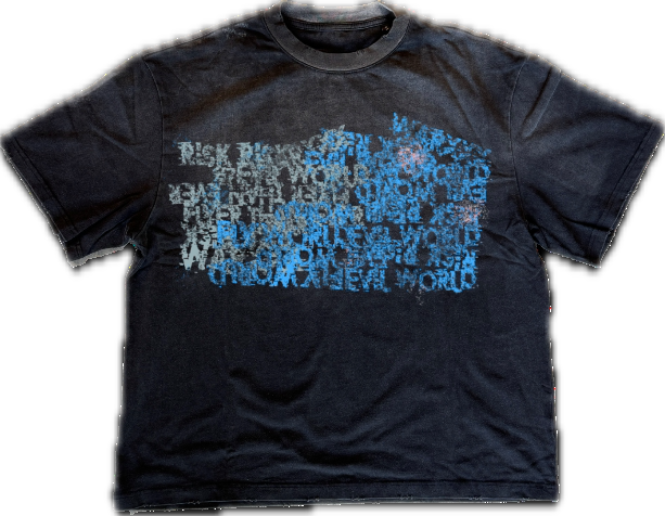 Evil World “glitch” tee