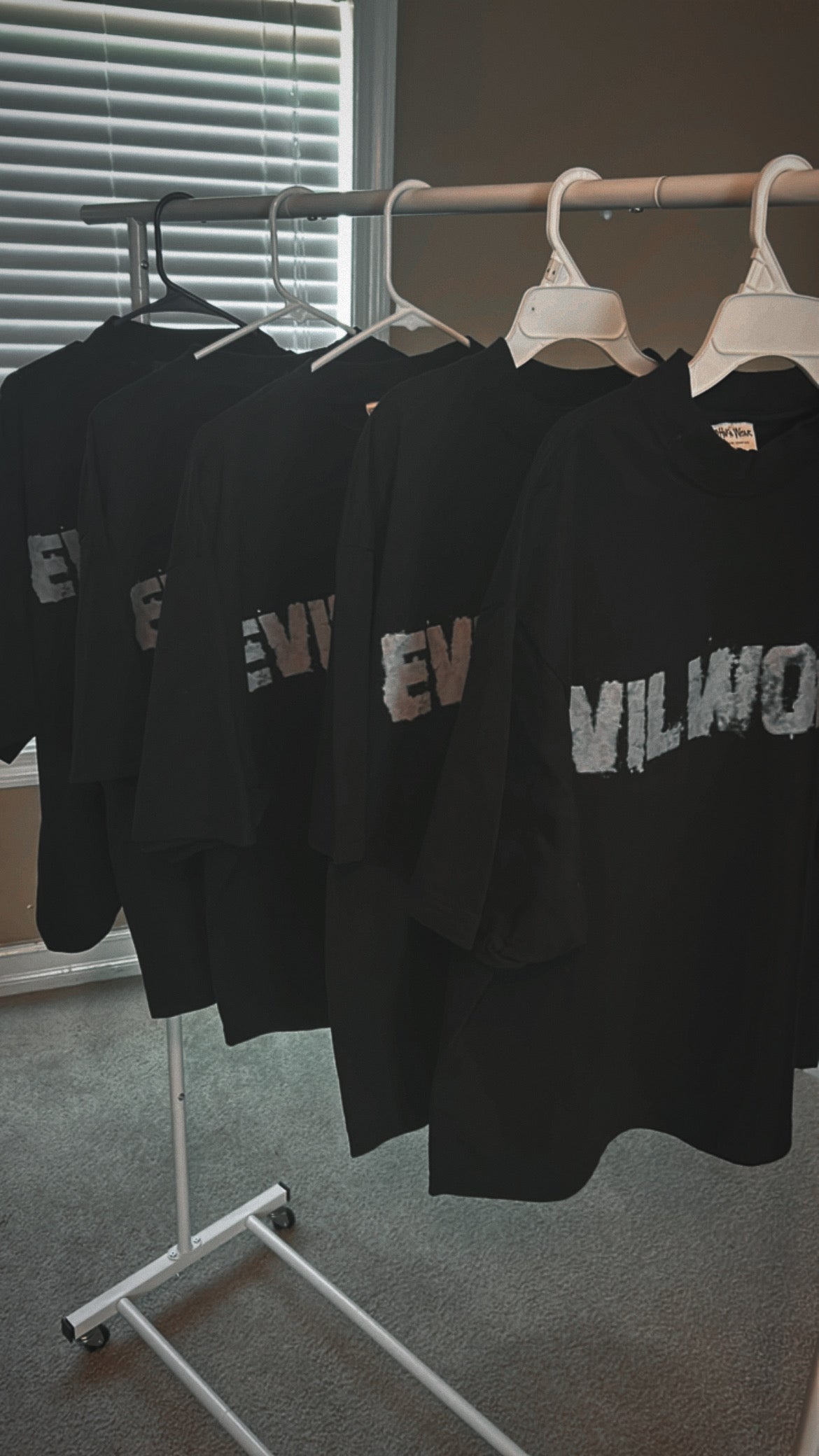 Black Evil World Tee