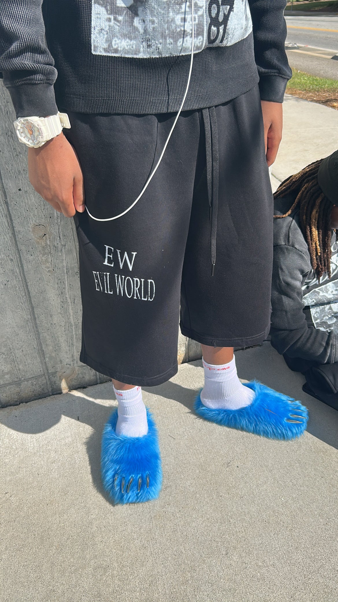 Evil World Long Shorts