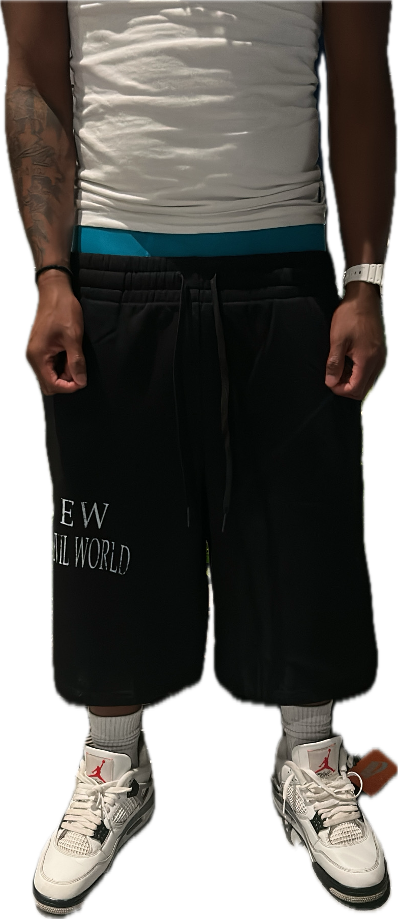 Evil World Long Shorts